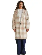 [Sass] Rhett Coat in Cream