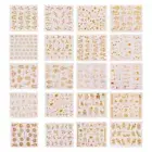 Gold Nail Stickers Nail Art Nail Art Wrap Stickers Nail Art Stickers Decals