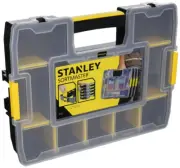 Stanley Sortmaster Junior Lockable Organizer, Yellow (BOSSTST14022)