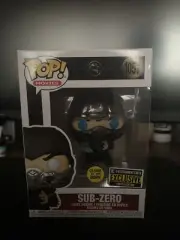 FUNKO POP SUB ZERO 1057 GID ENTERTAINMENT EARTH EXCLUSIVE MORTAL KOMBAT W01