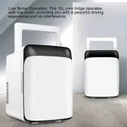 10L Mini Car Refrigerator Mini Fridge For Bedroom Car Office Desk College Do HG