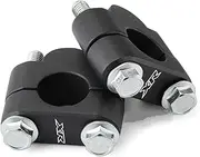 Handlebar Clip Clamp Mount CNC Aluminum Motorcycle Handlebar Riser Lift Booster for Honda XR250L 1991-1996 for XR250R 1984-2004