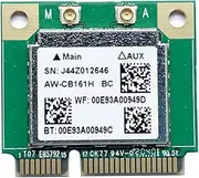 domoi Dual Band Realtek RTL8821 AW-CB161H WiFi WLAN Card Bluetooth 4.0 Combo Wireless Half Mini PCI-E Adapter 433Mbps 802.11Ac