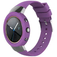 在飛比找Yahoo!奇摩拍賣優惠-【現貨】華碩ZENWATCH 3錶帶和保護殼 替換橡膠腕帶