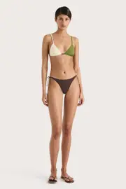 Yeva Bikini Bottom Verte Multi