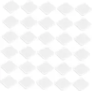 Angoily 1 Set 100 Pcs Card Storage Box Holder Case Storage Container Mini Labels Memory Cards Carrying Holder Memory Cards Cases Clear Card Container Transparent Pp