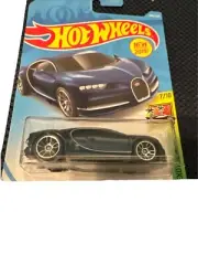 '16 Bugatti Chiron Blue 1st Release 2019 Hot Wheels