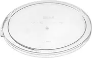 Soro Essentials- 12-1/2” Polycarbonate Round Food Storage Container Lid Only Clear Color- Fits 12, 18 and 22 qt. Round Food Storage Container Lid for Pantry Organizer and Storage Perfect for Kitchen