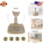 Classic 5.5" Musical Water Globe - Heartfelt Memory Keeper with Floral Touch