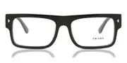 Prada PR A01VF Asian Fit 16K1O1 Men's Glasses Black Size 57 - Private Health Rebate - Blue Light Block Available