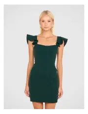 [Pilgrim] Eera Mini Dress in Green