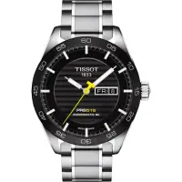 在飛比找momo購物網優惠-【TISSOT 天梭】PRS516 系列時尚機械錶-黑/42