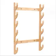 Katana Tanto Samurai Sword Holder Bamboo Stand Rack Assembly Wall Mount Gifts