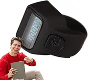 Finger Counter - Digital Clicker for Outdoor and Indoor Use | Electronic Hand Tally Counter with LCD Screen, Click Tracker for Exercise Reps, Game Scores, People flo, and Craft Counting Tasks