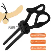 Reusable Penis Stretcher Sleeve-Girth-Enhancer-Penis-Extender-Ring for Men MALE