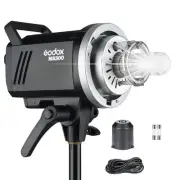 Strobe Light Photography MS300 300W Studio Flash - 2.4G Wireless X, GN58, Bow...