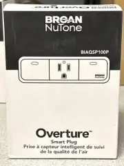 NEW SEALED Broan NuTone Overture Indoor Air Quality Smart Plug BIAQSP100P