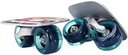 Aymzbd Portable Skateboard, Skateboard Roller Skates, Non- Plate, Skates, Beginner Skateboard,