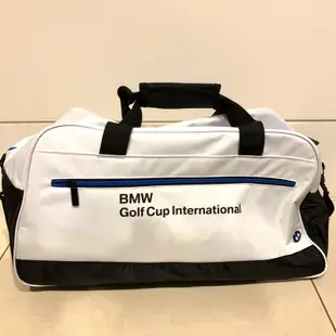 全新轉賣✔️BMW旅行袋 正品 現貨快速出貨 高爾夫球 球袋 新品 收納袋 旅行袋 純潔白 正品