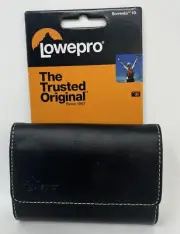Lowepro Sorrento 10 Genuine Leather Compact Digital Camera Case Black BRAND NEW