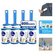 Lint Rollers for Pet Hair Extra Sticky, 800 Sheets Mega Value Set Lint Roller...