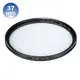 【B+W官方旗艦店】B+W XS-Pro 007 37mm Clear MRC nano 純淨濾鏡超薄高硬度奈米鍍膜 B W