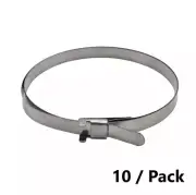 Interstate Pneumatics H920 CV Boot Band Clamp - Round Large Type Pack of 10