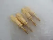 Steren Speaker Banana Connector 4 PCS For Speaker Wire DIY New