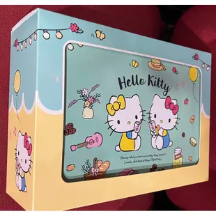 特價品 HELLO KITTY 雙味脆燒 手提箱 禮盒 鐵盒 餅乾 收納箱 可自取