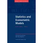 STATISTICS AND ECONOMETRIC MODELS 2 VOLUME SET