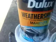 DULUX 10 LITRES WEATHERSHIELD EXTERIOR MAXIFLEX LOW/SHEEN WESTERN MYALL PAINT