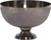 Bowl HOWARD ELLIOTT Footed Small Smoke Black Aluminum