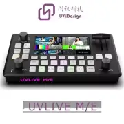 UVLIVE M/E Video Switcher Mixer 4 HDMI-Compatible Muliti-Camera Live Streaming