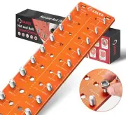 Saker Nut and Bolt Thread Checker, Bolt Size and Thread Gauge, 14 Metric & 14...