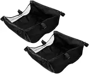 Sosoport Stroller Bottom Basket Pushchair Organizer Bag Caddy Organiser Stroller Nursery Bag Large Storage Pouch