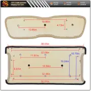 Buff Golf Cart Front Cushion Set For Club Car DS Wholesale