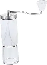 CRILSTYLEO Manual Coffee Bean Hand Crank Espresso Mill Design for Grinding Coffee and Seasonings Easy to Clean and Use for Home and Travel