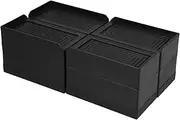 WESIEVYA Furniture Compatibility Bed Leg Lifters Non-Slip Bed Risers Rubber Furniture Lifts Height Enhancing Base for Bedroom