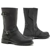 motorcycle boots women | Forma Eagle black classic road harley riding gear