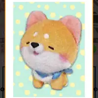 在飛比找蝦皮購物優惠-日本正版 小柴犬坐姿娃娃 玩偶 抓樂霸 toreba