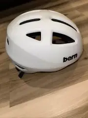 Bern BRAND NEW Adult Bike Helmet Major MIPS Matte White Size Medium