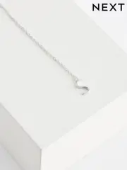 Sterling Silver S Initial Necklace (A98475) | $39