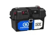 Roxom ATEM POWER Battery Box Portable 12V Deep Cycle AGM Universal Camping Large