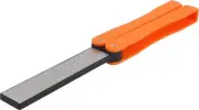 Diamond Knife Sharpener, Double Sided Pocket Sharpening Stone for Kitchen, Grit