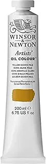 Winsor & Newton Artists' Oil Colour 200 ml Tube, Yellow Ochre Pale (746) (Series 1)