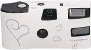 35mm Disposable Camera, 27 Exposures One Time Use Retro Film Camera with Flash, Retro Color Disposable Films Camera for Anniversary Concert Travel