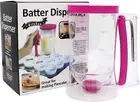Pancake Batter Dispenser, Batter Separator Bakeware Pancake Maker with Measuring