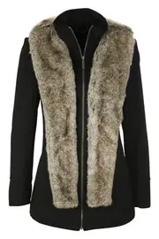 Reign Coat With Detachable Fur--SED-133SW5408