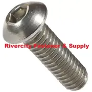 (250) 5/16-18x2 Stainless Button Head Allen Cap Screws 5/16x18x2 Allen 5/16x2