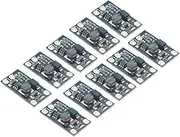 3/5/10PCS 3.7V to 12V Mini DC-DC Boost Module Supports 5V/8V/9V/12V Output Lithium Battery Boost for Li-ion Lithium Battery Cell(10PCS)